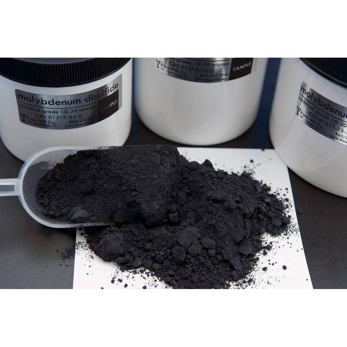 Molybdenum Disulfude Technical Grade Powder (>7um) x 1 lb